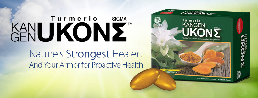 Kangen Ukon Sigma — Nature's Strongest Healer, turmeric supplement by Enagic